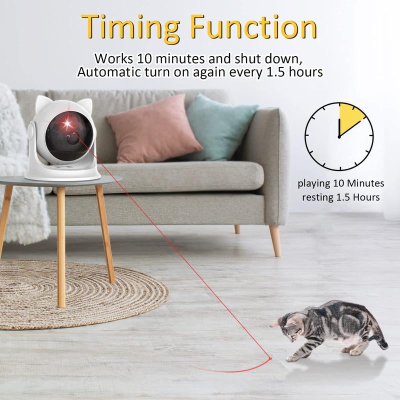 ChaseBeam™ Auto Laser Toy for Cats & Dogs