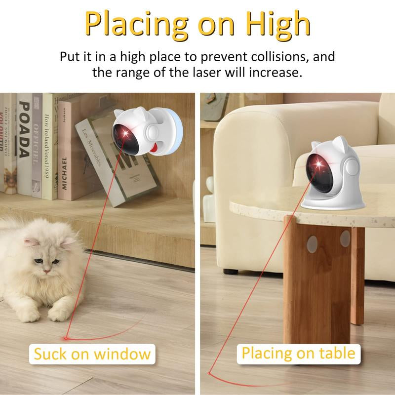ChaseBeam™ Auto Laser Toy for Cats & Dogs