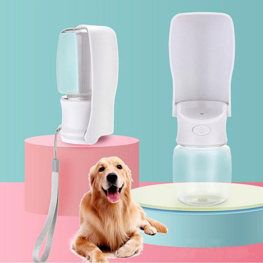 Foldable Pet Water Bottle – Portable Dog & Cat Dispenser for Travel & Walks