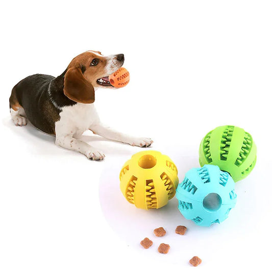 ChompBall™ – Smart Chew Toy & Treat Puzzle for Dogs